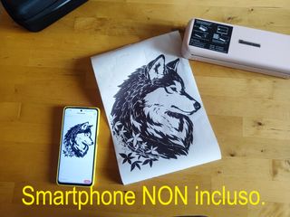 Stampante termica portatile rosa - Nuova