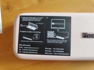 Stampante termica portatile rosa - Nuova