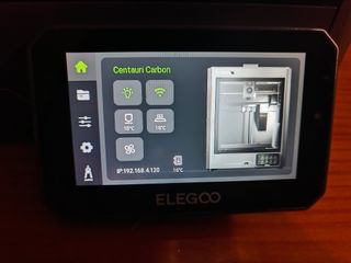 Impresora 3D Elegoo Centauri Carbon + 40TB fichero