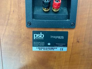 Altavoces PSB Image B25 Negros