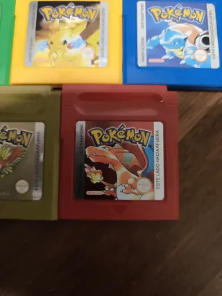 Juegos verde amarillo azul oro y fojo