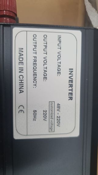 Turbina Eólica Vertical 600W 48V