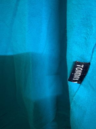 T-shirt firmata Tommy Hilfiger blu