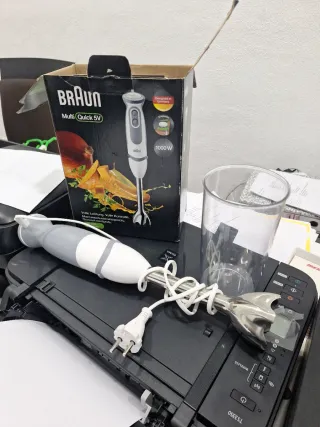 Batidora de mano BRAUN Multi Quick5vusado una vez