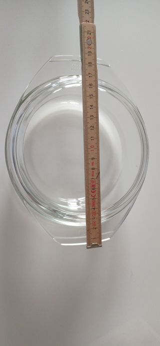 Set n.2 casseruole Simax di vetro