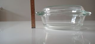 Set n.2 casseruole Simax di vetro