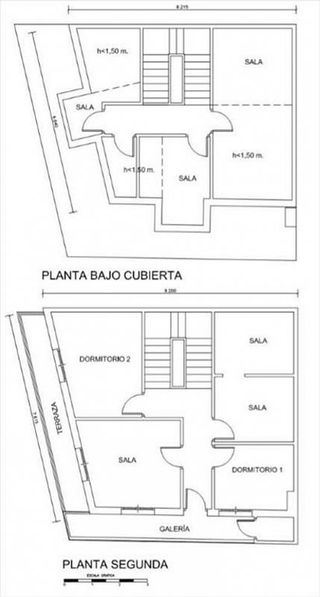 Casa adosada en venta en Ribadavia