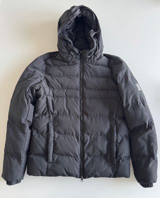 Giacca Refrigue nera con cappuccio