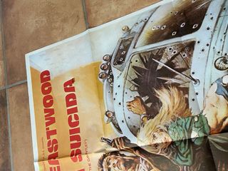 Póster Película Clint Eastwood Ruta Suicida