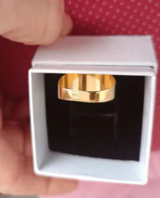 Anillo Sello Oro 18k