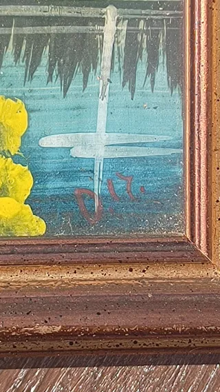 3 Quadretti Olio su Tavola