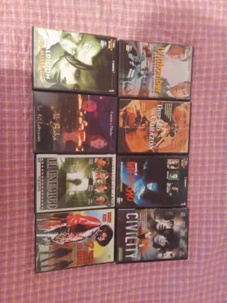 Lote 8 Películas DVD Variadas