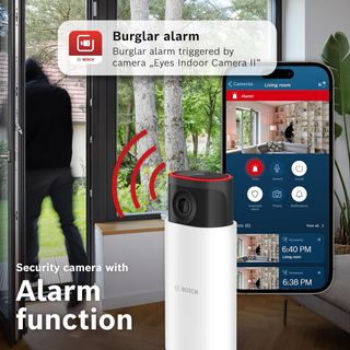 Cámara vigilancia interior Bosch Smart Home EyesII