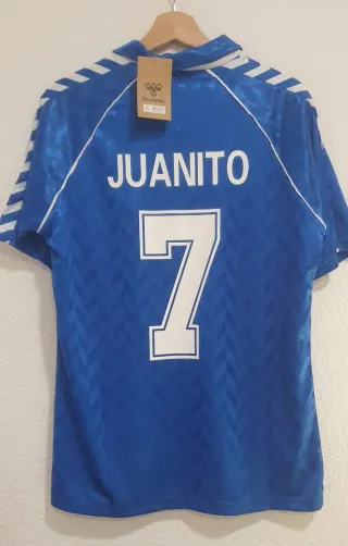 Camiseta Juanito 7 Talla L futbol Vintage Retro