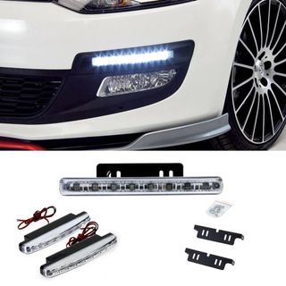 Kit de 2 Faros LED Diurno Coches