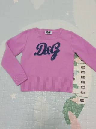Maglioncino D&G Junior cashmere rosa