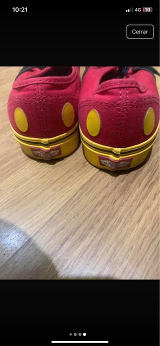 Vans Edición Limitada Mickey Mouse