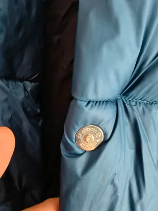 Abrigo acolchado Mango verde azulado