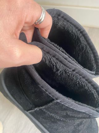 lote dos pares de botas