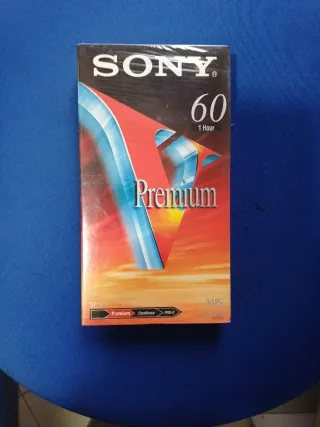 Cinta VHS Sony Premium 60 min