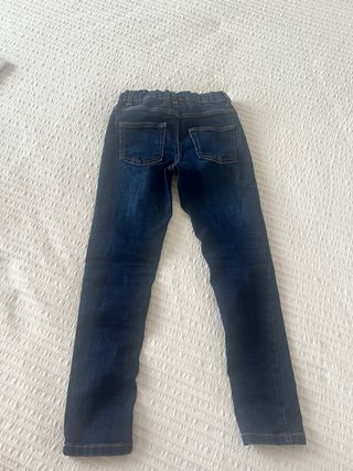 Vaquero skinny niño azul, talla 7/8