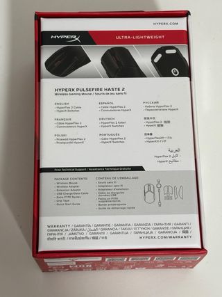 HyperX Pulsefire Haste 2 Wireless Precintado