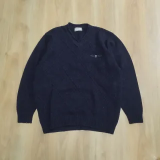 Camisola Thomas Burberry L Azul Lã