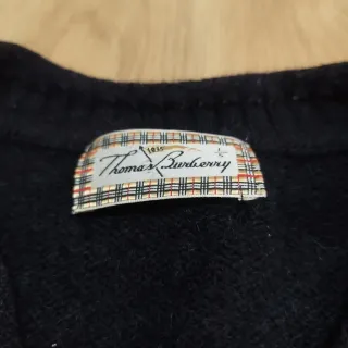 Camisola Thomas Burberry L Azul Lã