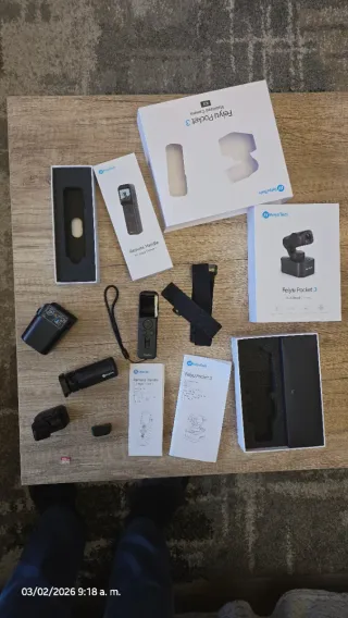 Feiyu Pocket 3 Cámara 4K Vlog