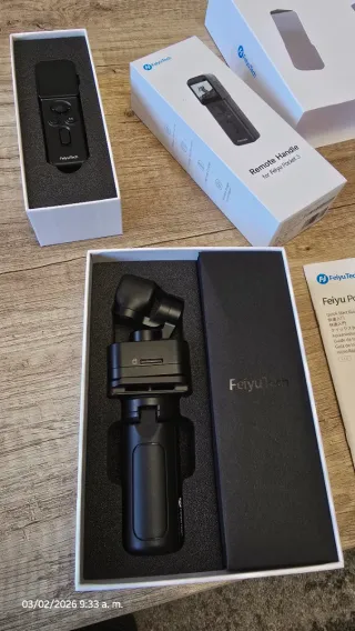 Feiyu Pocket 3 Cámara 4K Vlog