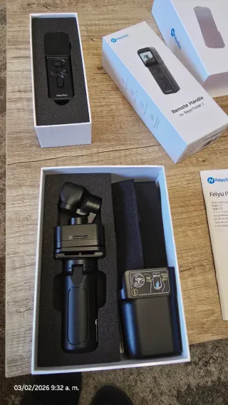 Feiyu Pocket 3 Cámara 4K Vlog