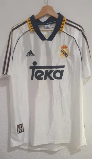 Camiseta Roberto Carlos Talla XL Fútbol Retro
