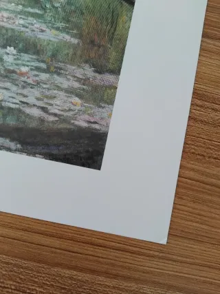 Lámina El Puente Japonés, Monet