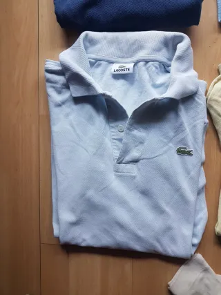 Polos de ralph lauren,  lacoste y napapijri