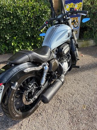 Moto MITT Twin Custom 125 Azul-Gris