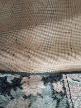 Alfombra de pasillo floral