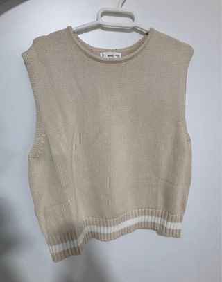 Chaleco Mango Beige