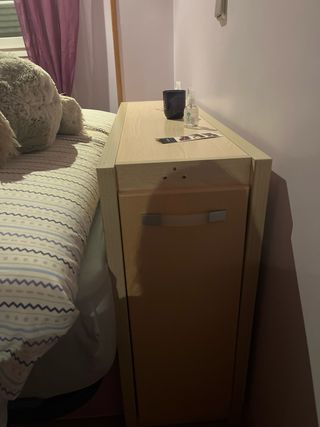 Habitación juvenil madera clara