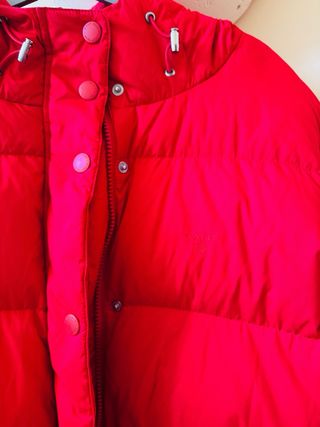 Plumífero GANT Mujer Rojo Corto