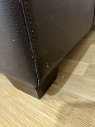 Sofá 3 plazas y sillón Ikea cuero