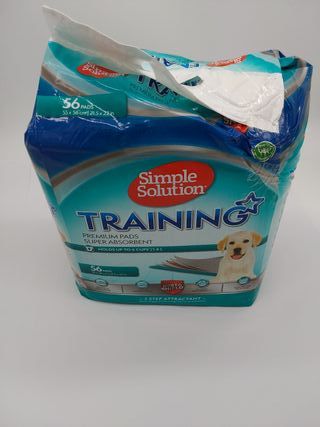 Almohadillas di addestramento premium Simple Solution per cani e cuccioli, confezione da 56