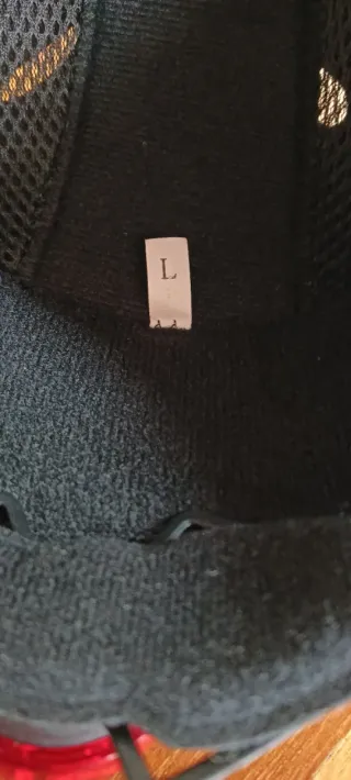 Casco monopatín Zeedo negro talla L.