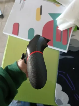 Mando Intckwan para PS4/Pro/Slim/PC Negro/Rojo