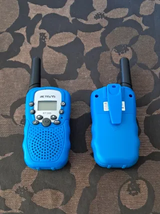 2 Walkie Talkies Retevis RT388 Azules