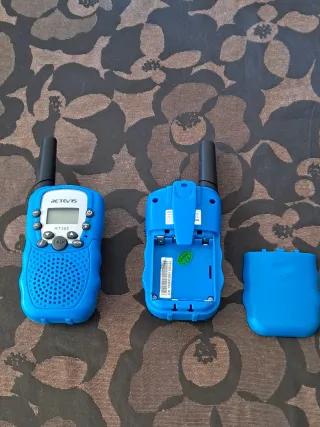 2 Walkie Talkies Retevis RT388 Azules