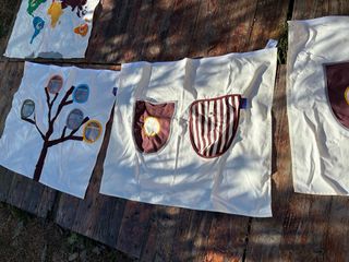 Paneles textiles cabaña FLEXA para litera