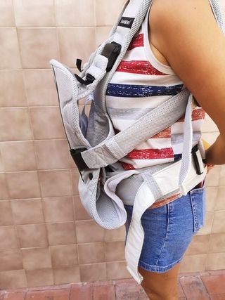 Mochila Portabebés BabyBjörn Gris