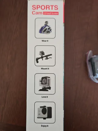 Cámara de acción HD 1080P