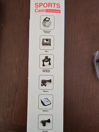 Cámara de acción HD 1080P