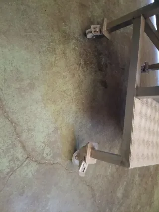 Plataforma escalonada con ruedas De acero inoxidab